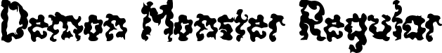 Demon Monster Regular font - Demon-Monster-TTF-Demo.ttf