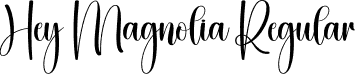 Hey Magnolia Regular font - Hey-Magnolia.otf