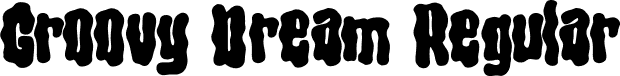 Groovy Dream Regular font - Groovy Dream.otf