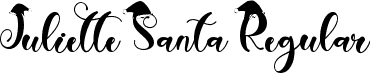 Juliette Santa Regular font - Juliette-Santa-TTF-Demo.ttf