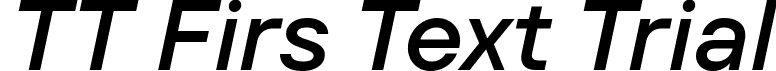 TT Firs Text Trial font - TT-Firs-Text-Trial-Medium-Italic.ttf