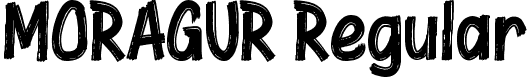 MORAGUR Regular font - MORAGUR.ttf