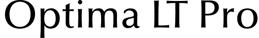 Optima LT Pro font - OptimaLTPro-Medium.otf