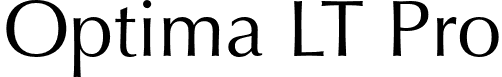 Optima LT Pro font - OptimaLTPro-Roman.otf