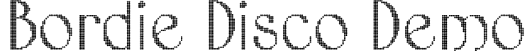 Bordie Disco Demo font - BordieDisco-Regular.otf