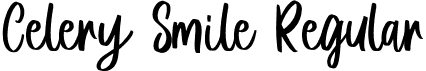 Celery Smile Regular font - Celery Smile.ttf