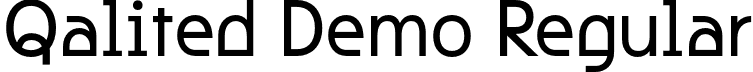 Qalited Demo Regular font - Qalited-Regular.otf