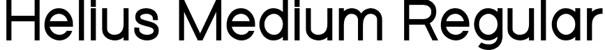 Helius Medium Regular font - Helius-Medium.ttf