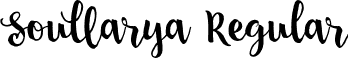 Soullarya Regular font - Soullarya.otf