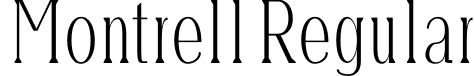 Montrell Regular font - Montrell-Light.otf