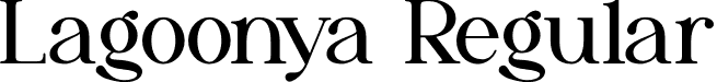 Lagoonya Regular font - Lagoonya.ttf