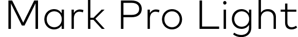 Mark Pro Light font - MarkPro-Light.otf