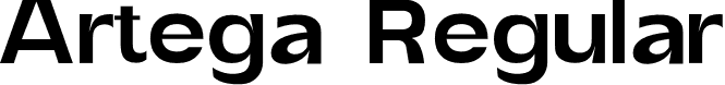 Artega Regular font - artega.otf