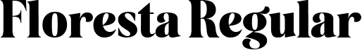 Floresta Regular font - Floresta.ttf