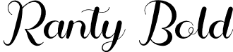 Ranty Bold font - rantybold-rgvbb.otf