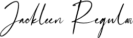 Jackleen Regular font - Jackleen.otf