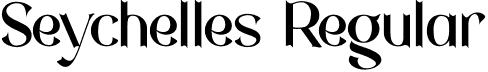 Seychelles Regular font - seychelles.ttf