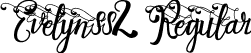 Evelynss2 Regular font - Evelyn_ss2.ttf