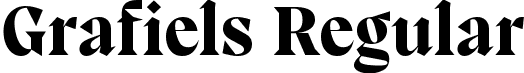 Grafiels Regular font - grafielsregular-jpodj.ttf