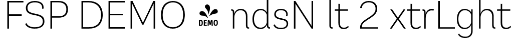 FSP DEMO - ndsN lt 2 xtrLght font - Fontspring-DEMO-andesneuealt2-extralight.otf