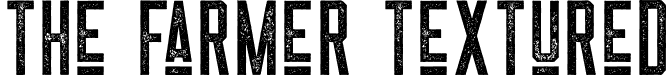 The Farmer Textured font - TheFarmerTextured.otf