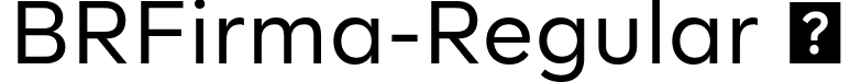 BRFirma-Regular  font - BRFirma-Regular.ttf