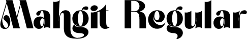 Mahgit Regular font - mahgit.otf