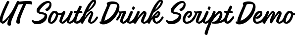 UT South Drink Script Demo font - utsouthdrinkscriptdemoregular-8or4d.ttf