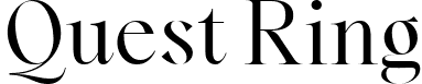 Quest Ring font - Quest Ring.ttf