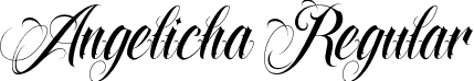 Angelicha Regular font - Angelicha.otf