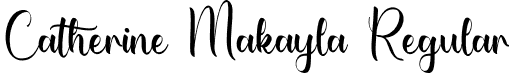 Catherine Makayla Regular font - catherinemakayla-l3byg.otf