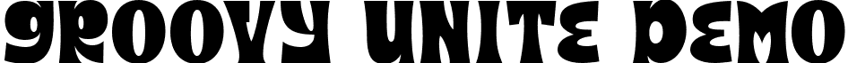 Groovy Unite Demo font - Groovy-Unite-Demo.ttf