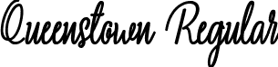 Queenstown Regular font - Queenstown-Eagjj.ttf