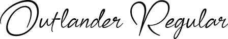 Outlander Regular font - Outlander.otf