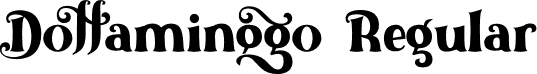 Doffaminggo Regular font - doffaminggo-mvlxj.otf