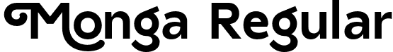 Monga Regular font - monga.otf