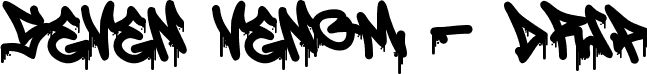 Seven Venom - Drip font - Seven Venom - Drip.ttf