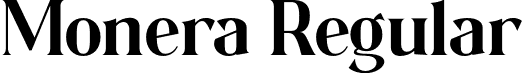 Monera Regular font - Monera.otf