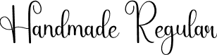 Handmade Regular font - Handmade.otf