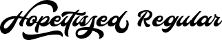 Hopeitissed Regular font - Hopeitissed Font by 7ntypes.otf