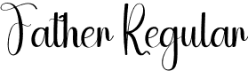 Father Regular font - Father.otf