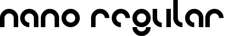 Nano Regular font - nano.ttf