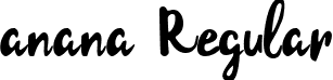 anana Regular font - anana-Regular.ttf