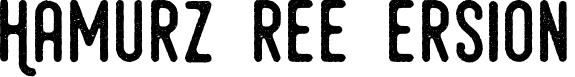 Hamurz Free Version font - Hamurz Free Version.otf