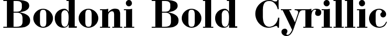 Bodoni Bold Cyrillic font - Bodoni Bold Cyrillic.ttf