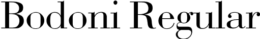 Bodoni Regular font - bodoni_2.ttf