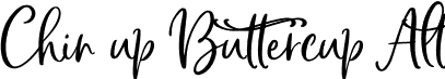 Chin up Buttercup Alt font - Chin up Buttercup_alt.otf