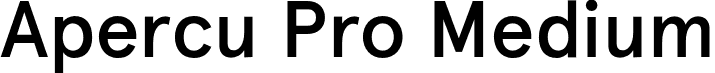 Apercu Pro Medium font - Apercu Pro Medium.otf