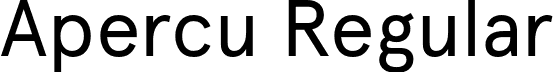 Apercu Regular font - Apercu Regular.otf