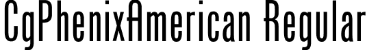 CgPhenixAmerican Regular font - Gotmilk-Font.ttf